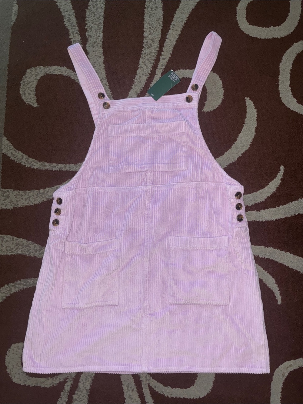 Target Purple Corduroy Pinafore Dress